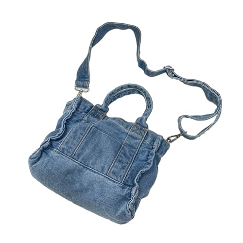 shorecofei SweetWU Damen-Handtasche, Denim, Umhängetasche, Umhängetasche, Messenger Satchel, siehe abbildung, Einheitsgröße von shorecofei