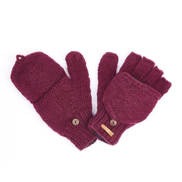 short'n'pietz Schurwollhandschuhe, handgestrickt von short'n'pietz