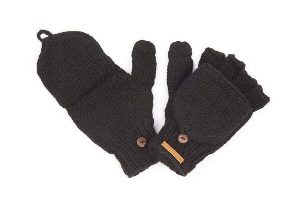 short'n'pietz Schurwollhandschuhe, handgestrickt von short'n'pietz
