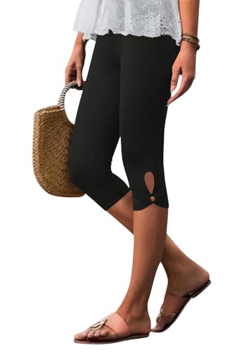 shownicer Capri Leggings Damen High Waist 3/4 Leggins Caprihose Kurze Sporthose Elastisch Yogahose Laufhose Hose Fitness Sport 3/4 Sporthose High Waist Legging A Schwarz M shownicer Capri Leggings Damen High Waist 3/4 Leggins Caprihose Kurze Sporthose Elastisch Yogahose Laufhose Hose Fitness Sport 3/4 Sporthose High Waist Legging A Schwarz M von shownicer