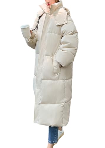 shownicer Damen Daunenjacke Lang Mantel Steppmantel Wintermantel Mit Kapuze Reißverschluss Winter Warm Jacke Outdoorjacke Steppjacke Winterjacke A Weiß XXL shownicer Damen Daunenjacke Lang Mantel Steppmantel Wintermantel Mit Kapuze Reißverschluss Winter Warm Jacke Outdoorjacke Steppjacke Winterjacke A Weiß XXL von shownicer