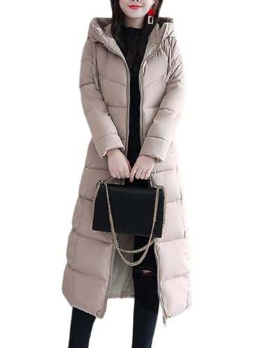 shownicer Damen Daunenjacke Lang Mantel Warm Wintermäntel Mit Kapuze Winter Langarm Winddichter GemüTlich Mantel Outdoorjacke Steppjacke A Khaki M shownicer Damen Daunenjacke Lang Mantel Warm Wintermäntel Mit Kapuze Winter Langarm Winddichter GemüTlich Mantel Outdoorjacke Steppjacke A Khaki M von shownicer