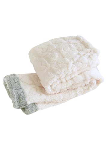 shownicer Damen Flauschige Plüsch Karierte Pyjamahose Winter Warme Plüschhose Bequeme Schlafanzughose Mit Taschen Haushose Fleecehose Sporthose I Weiß M von shownicer