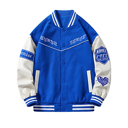 shownicer Herren Jacke Windproof Thick Warm Active Coat Full Zip Jacket Outdoors Countrywear Pullover for Man Sweatshirt Top Men's Hoodie with Pockets B Blau 3XL von shownicer