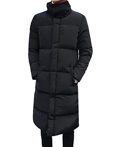 shownicer Herren Winterjacke Lange Daunenjacke Warm Parka Jacke mit Kapuze Steppjacke Wintermantel Casual Verdicken Warme Daunenmantel A Schwarz XXL shownicer Herren Winterjacke Lange Daunenjacke Warm Parka Jacke mit Kapuze Steppjacke Wintermantel Casual Verdicken Warme Daunenmantel A Schwarz XXL von shownicer