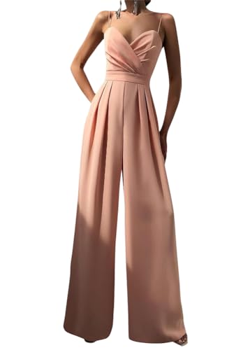 shownicer Jumpsuit Damen Elegant Jumpsuit Hochzeit Overall Damen Elegant Playsuit Hochzeit Romper A Orange M shownicer Jumpsuit Damen Elegant Jumpsuit Hochzeit Overall Damen Elegant Playsuit Hochzeit Romper A Orange M von shownicer