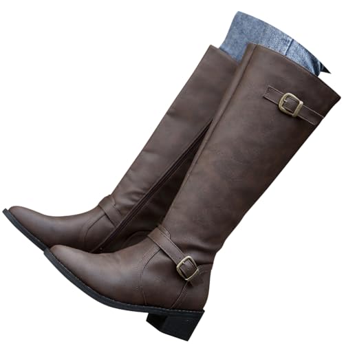 shownicer Stiefel Damen Bequeme Blockabsatz Winterstiefel Herbst Winter Langschaft Boots Damenstiefel Mit Reißverschluss A Kaffee 43 shownicer Stiefel Damen Bequeme Blockabsatz Winterstiefel Herbst Winter Langschaft Boots Damenstiefel Mit Reißverschluss A Kaffee 43 von shownicer