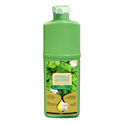 shpuuyy Color Hair Dye | Gesunde Haarfarbe 500 ml | Lang anhaltende pflanzliche Färbemousse für Kopfhaut Bart Täglicher Gebrauch Badezimmer Zuhause Salon Outdoor Männer Frauen Reise shpuuyy Color Hair Dye | Gesunde Haarfarbe 500 ml | Lang anhaltende pflanzliche Färbemousse für Kopfhaut Bart Täglicher Gebrauch Badezimmer Zuhause Salon Outdoor Männer Frauen Reise von shpuuyy