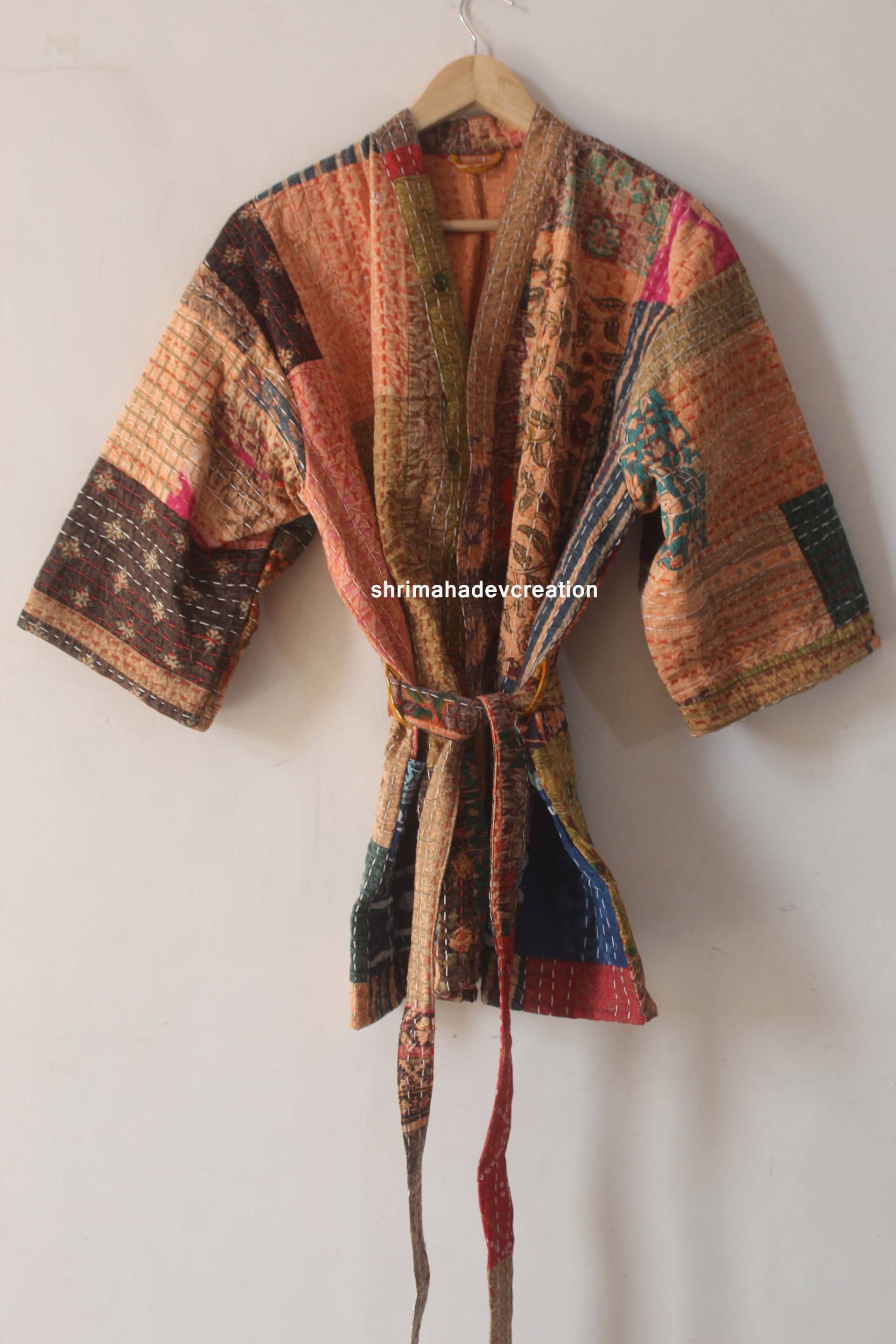 Express Delivery | 100% Baumwolle Jacken, Kimono, Damen Kimono von shrimahadevcreation