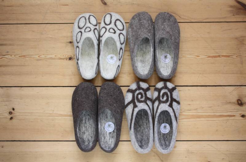 Filzpantoffel/Filzpuschen Filzhausschuhe Gr. 37 - 46 100% Wolle Aus Einem Stück Rundgefilzt Filzpantoffel/Filzpuschen Filzhausschuhe Gr. 37 - 46 100% Wolle Aus Einem Stück Rundgefilzt von shyrdakjurte