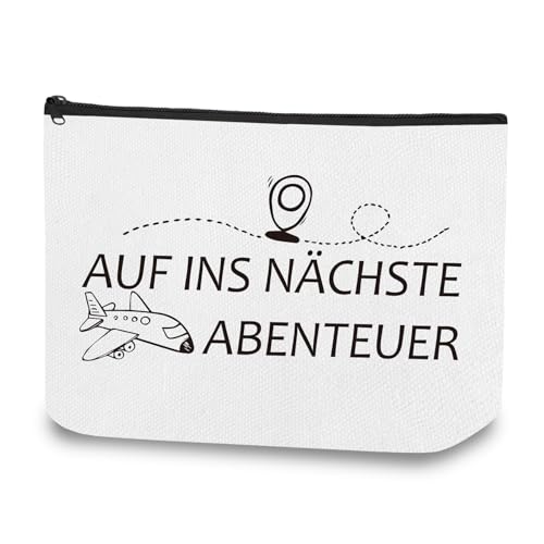 Abschiedsgeschenk,Abschiedsgeschenk Kollegen,Abschiedsgeschenk Erzieherin,Master Abschluss Geschenk Kosmetiktasche Abschiedsgeschenk Auslandsjahr Make Up Tasche für Frauen Freundinnen Kolleginnen von sidaopiu