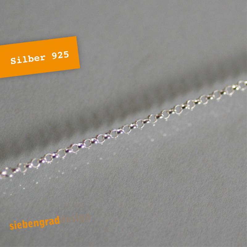 Fußkette - Silber 925 Schlicht Ca. 26 Oder 23 cm von siebengrad