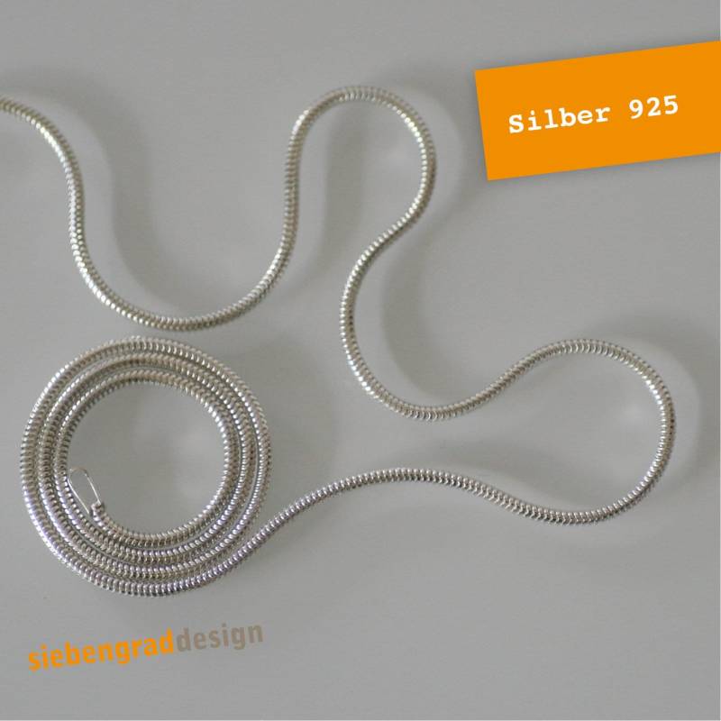 Schlangenkette - Silber 925 1, 6 Mm Verschiedene Längen von siebengrad