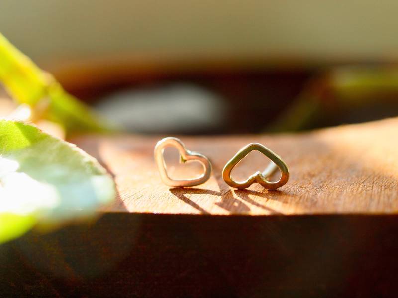 Kleine Sterlingsilber Herz Ohrstecker Erste Piercing Schmuck Kleine Sterlingsilber Herz Ohrstecker Erste Piercing Schmuck von siebijoux