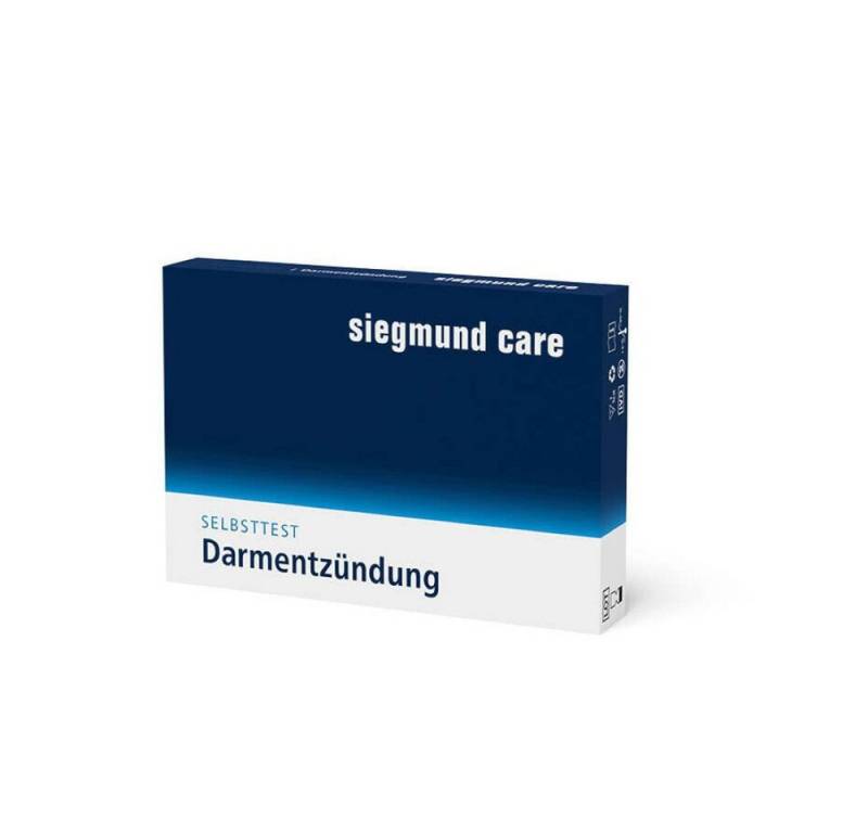 siegmund care Helicobacter Pylori-Schnelltest Darmentzündung Selbsttest, 1-tlg., Genauigkeit 95,4 % von siegmund care