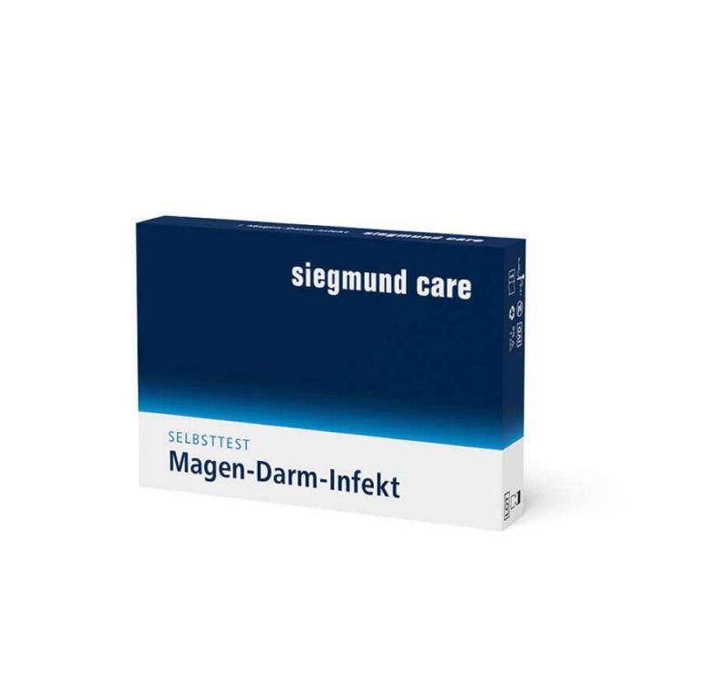 siegmund care Helicobacter Pylori-Schnelltest Magen-Darm-Infekt Selbsttest, 1-tlg., Genauigkeit 92 % von siegmund care