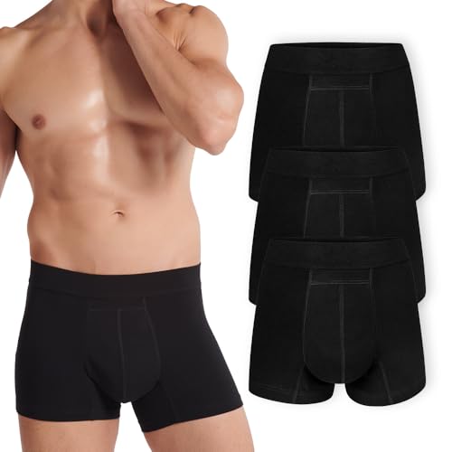 siegmund Inkontinenz Herren Boxershort 1x Care | Waschbare Unterwäsche mit bis zu 60ml Saugfähigkeit für den mehrmaligen Gebrauch | Größe XXL | für leichte Inkontinenz oder Blasenschwäche von Siegmund