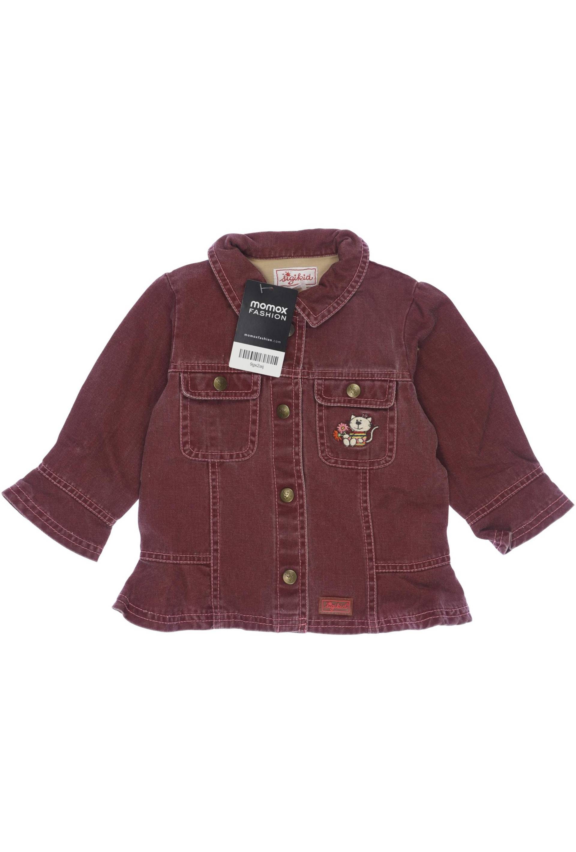 sigikid Damen Jacke, bordeaux, Gr. 80 von sigikid