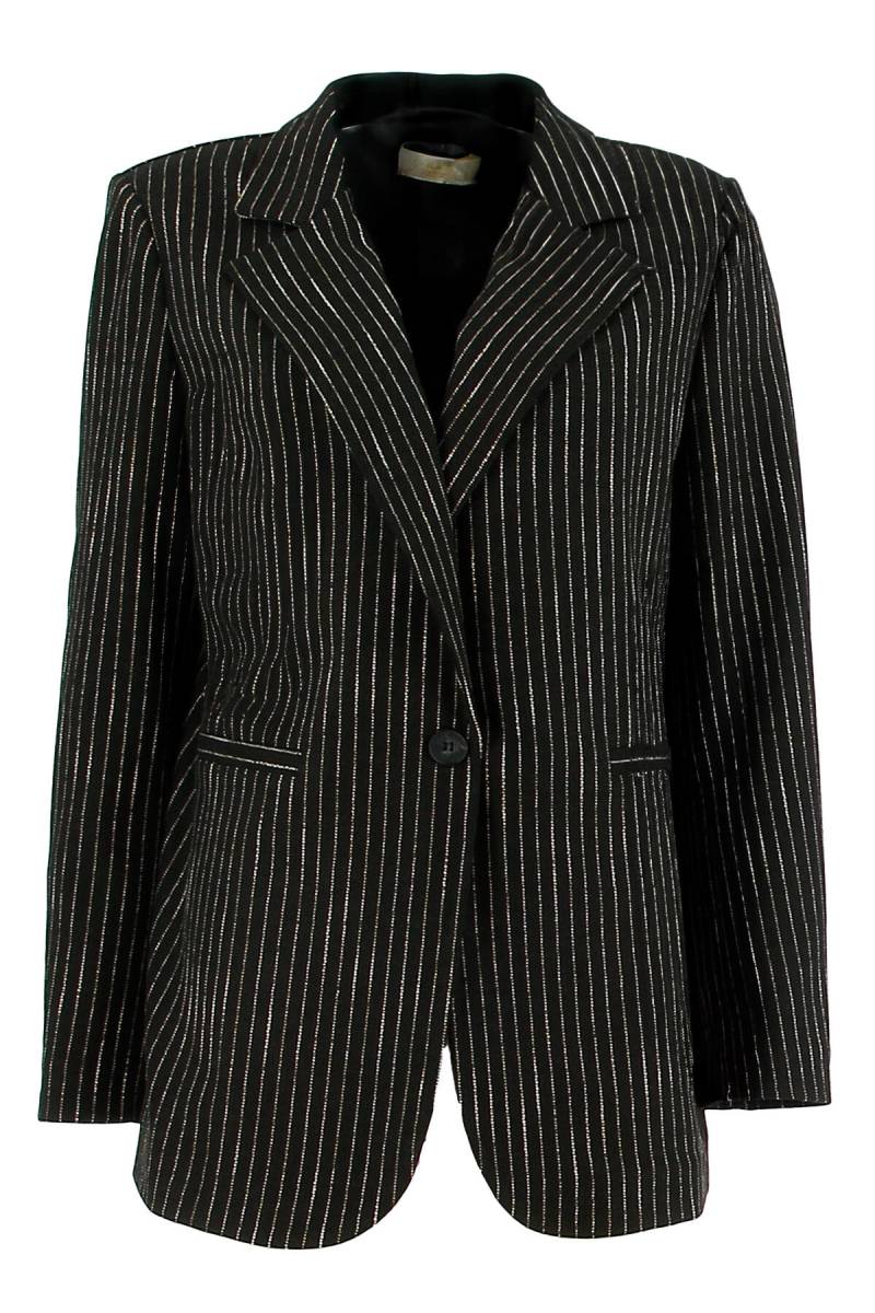 signe nature - Blazer mit Streifen schwarz - Gr. - 36 von signe nature