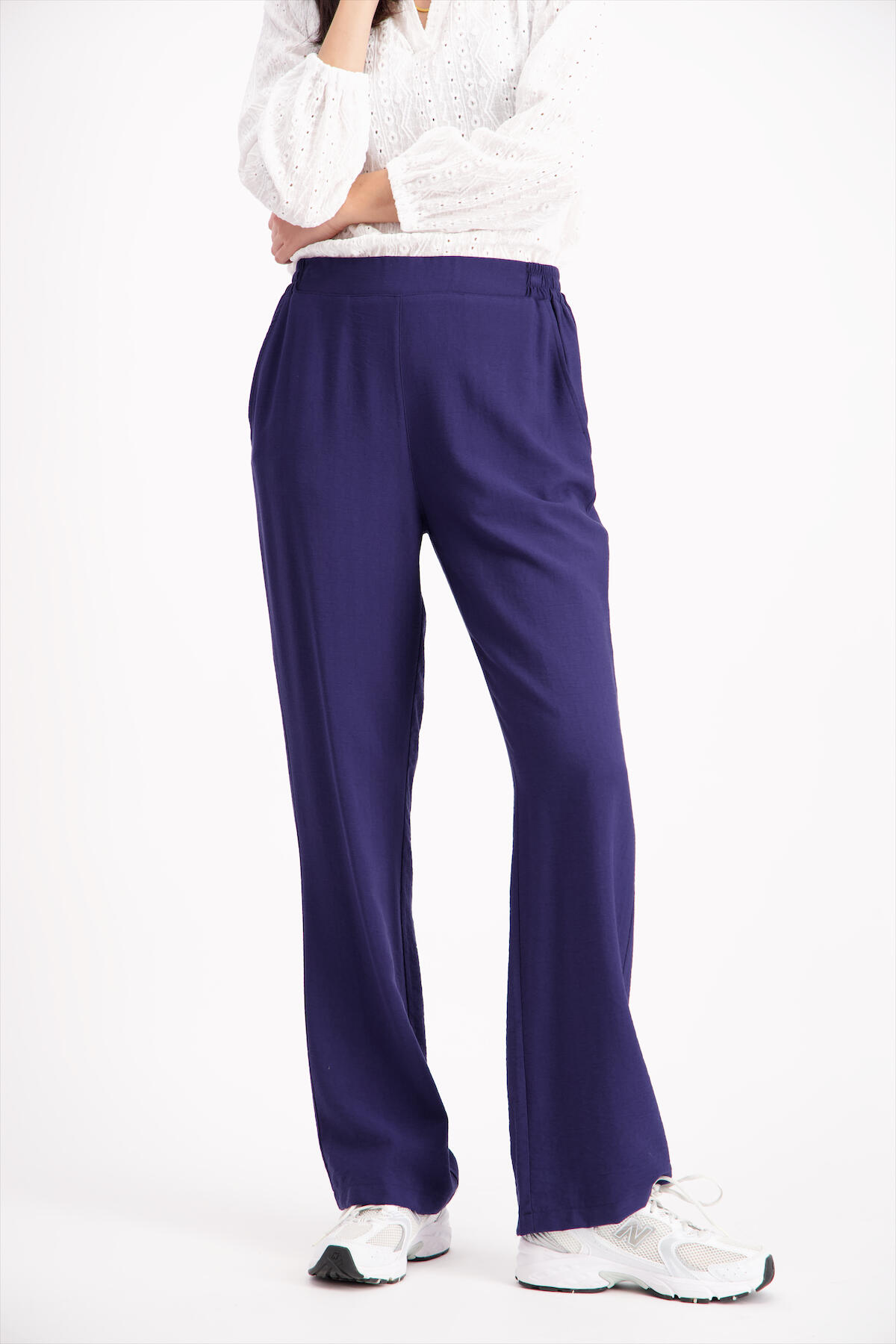 signe nature - Hose unifarben violet - Gr. - 42 von signe nature
