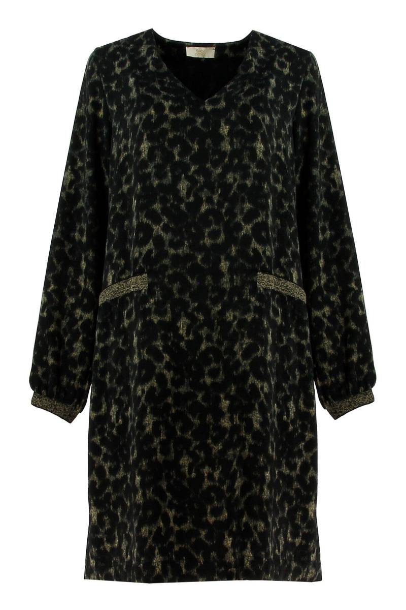 signe nature - Kleid mit Animalprint braun - Gr. - 38 von signe nature