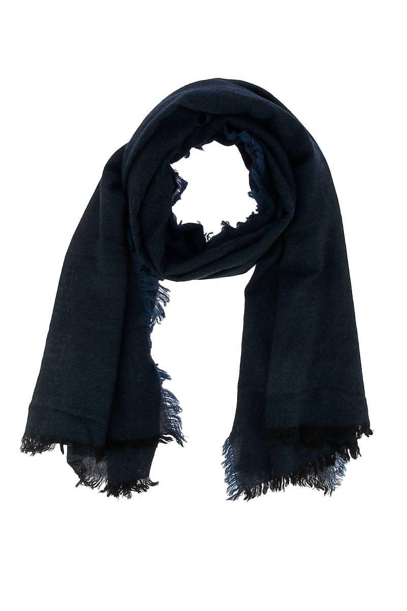signe nature - Schal mit Fransen blau - Gr. - OS von signe nature