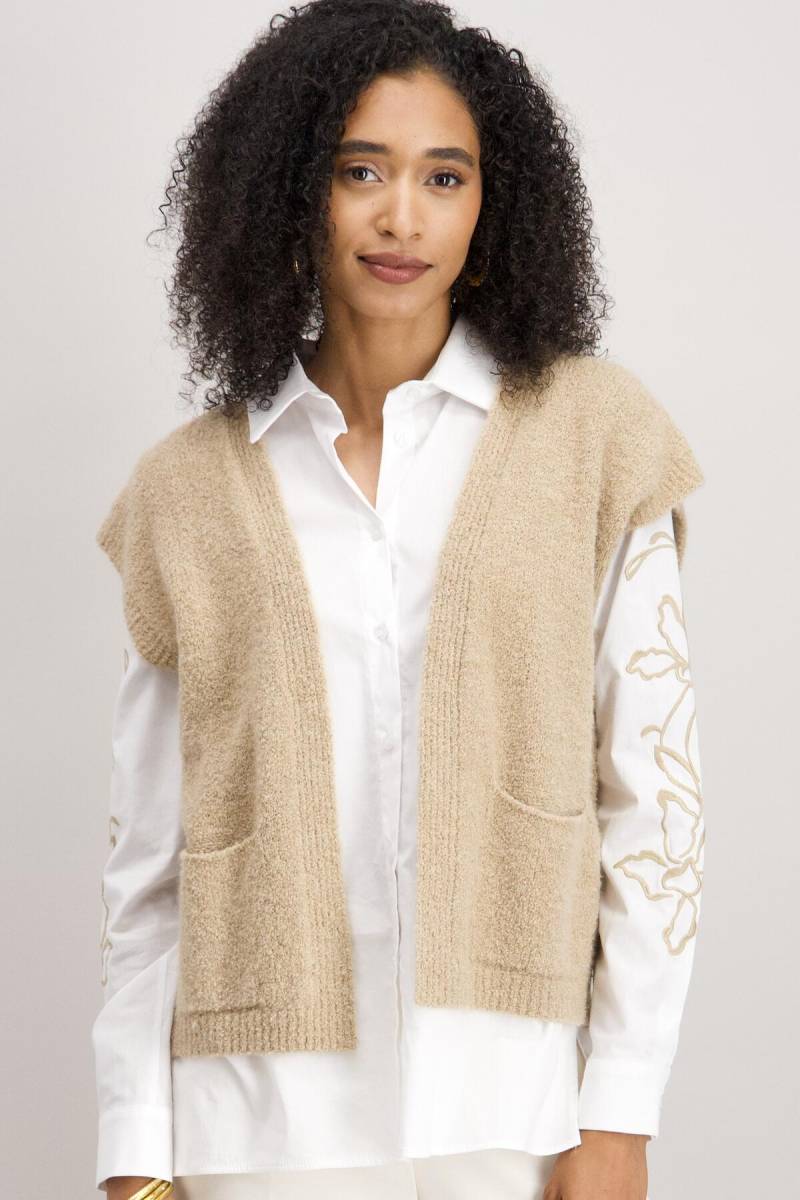 signe nature - Strickjacke beige - Gr. - L von signe nature