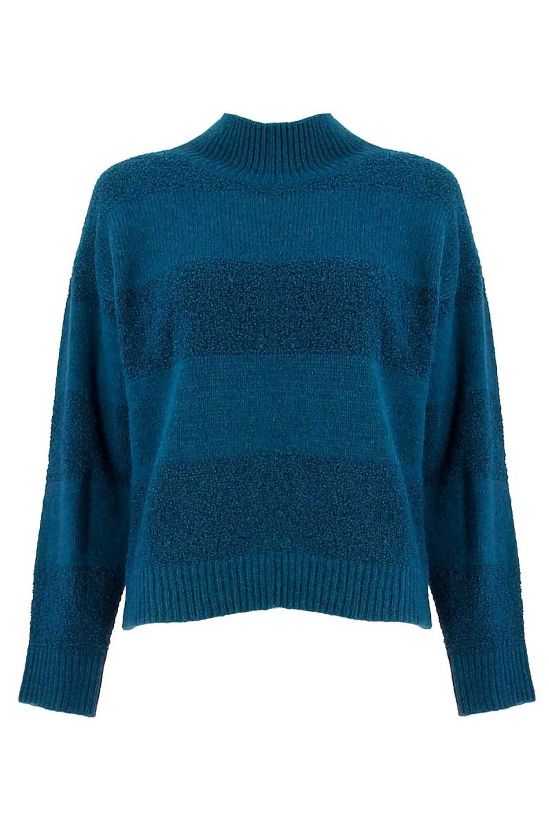 signe nature - Wollpullover blau - Gr. - XL von signe nature