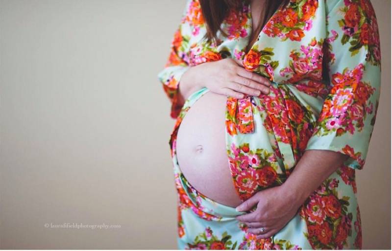 Mint Silk Blumen Posy Knöchel-Länge Mutterschaft Robe | Krankenhauskleid, Labor Kleid, Lieferung Stillende Mütter, Schwangerschaft Gewand Zu Sein von silkandmore