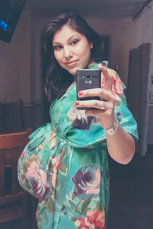 Natürliche Geburt Vorne Geknöpft Krankenhaus Kleid Lieferung Kaftan Perfekt Als Arbeit, Kleid, Still Mütter Baby-Dusche, Foto Requisiten Zu Sein von silkandmore