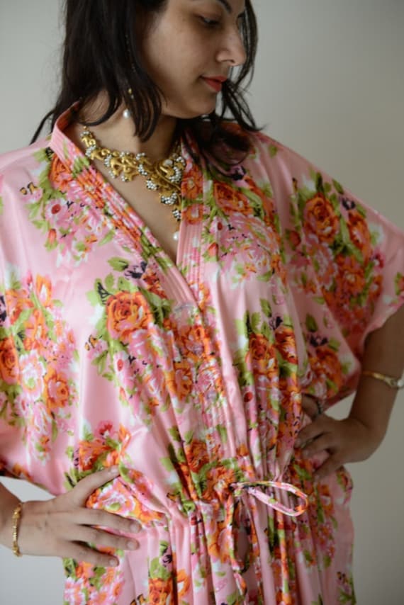 Pfirsich Nursing Mutterschaft Hosptial Gown Lieferung Kaftan-Perfekt Als Loungewear Wie Immer Bereit Bademode, Geschenk Für Mütter Und Zu Sein von silkandmore