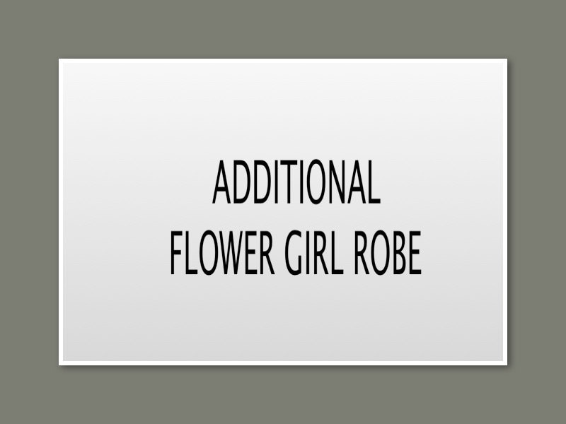 Zusätzliche Blumenmädchen Robe/Pj/Rompers von silkandmore