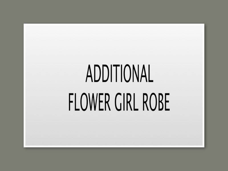 Zusätzliche Blumenmädchen Robe/Pj/Rompers von silkandmore