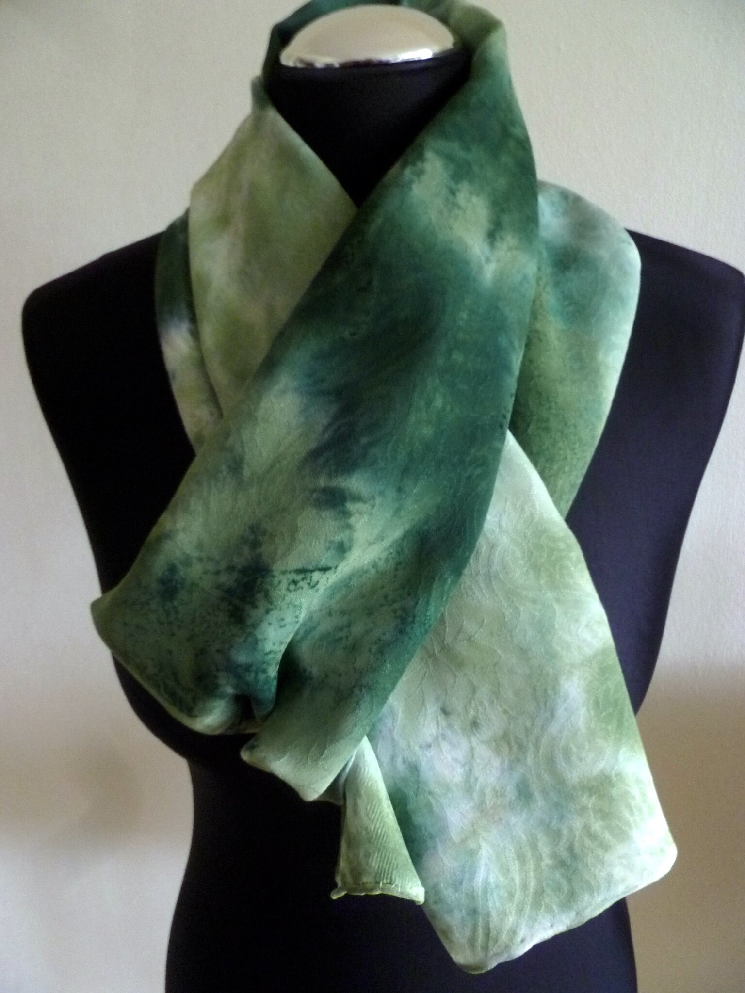 Nr. 138 - Jacquardschal -Eine Besonderheit Nr. 138 - Jacquardschal -Eine Besonderheit von silkdesignartdeco