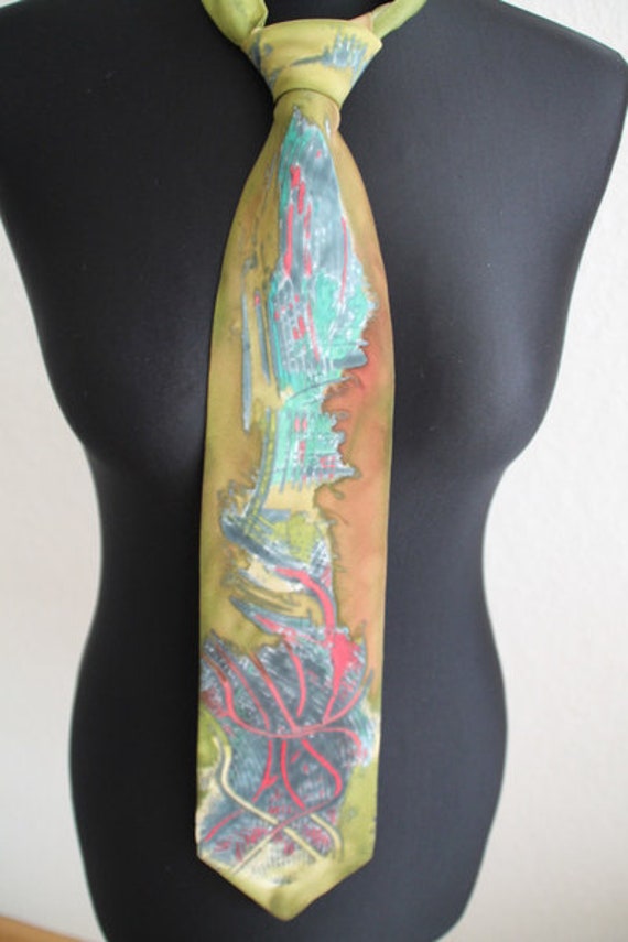 Nr. 146 - Krawatte Cr. De Chine Nr. 146 - Krawatte Cr. De Chine von silkdesignartdeco