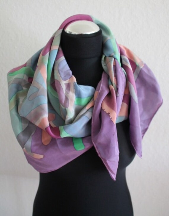 Nr. 26 - Seidentuch Crepe De Chine Nr. 26 - Seidentuch Crepe De Chine von silkdesignartdeco