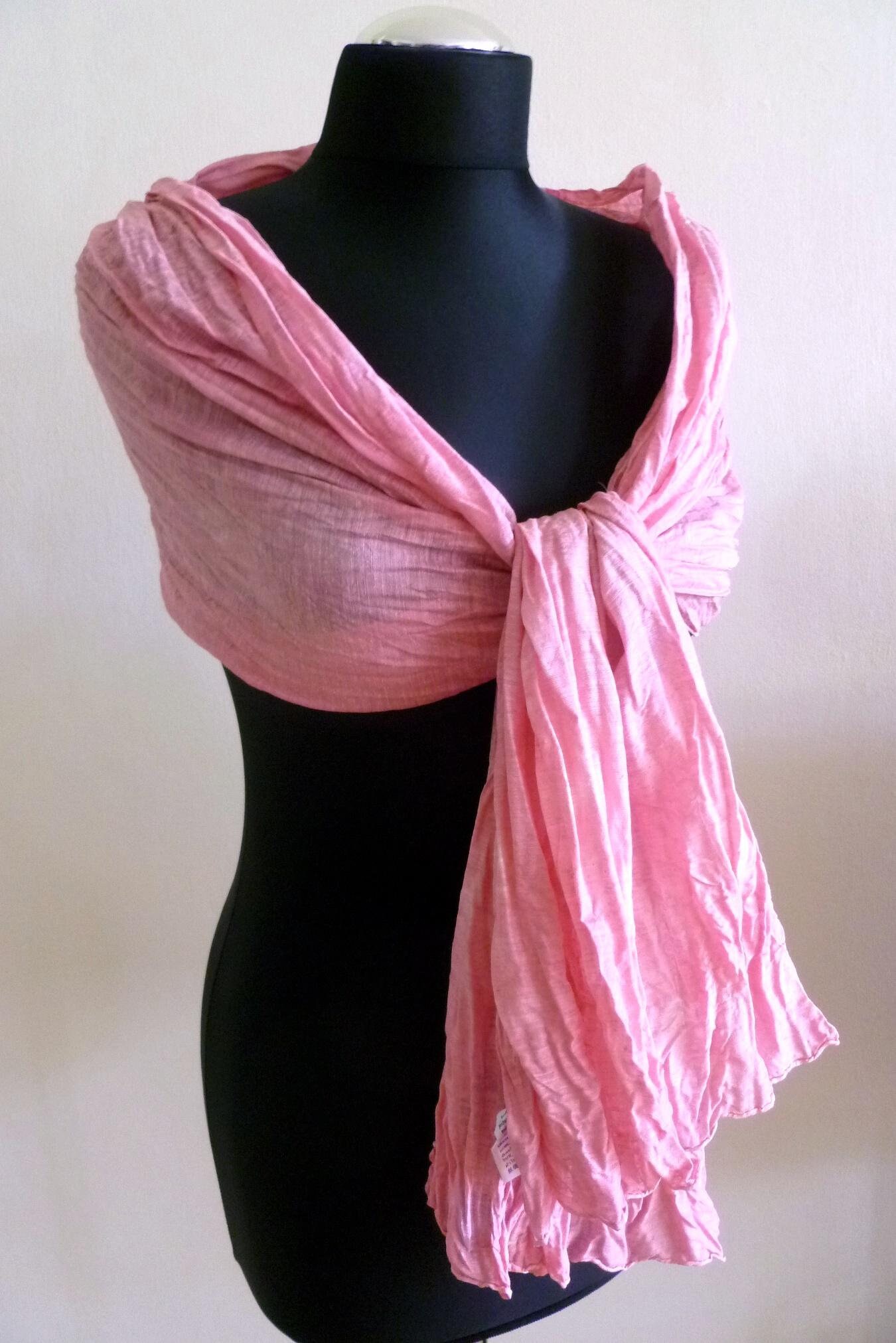 Nr. 99 - Seidenschal Spunsilk Gecrasht Nr. 99 - Seidenschal Spunsilk Gecrasht von silkdesignartdeco