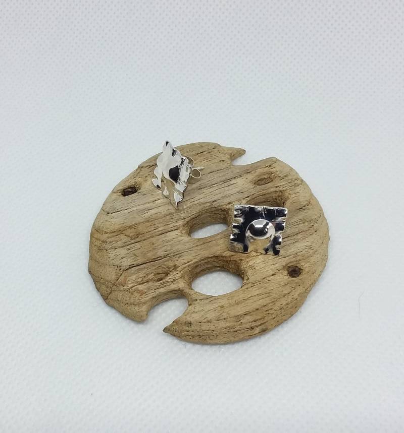 925 Silber Damen Ohrstecker Gemasert Made in Scotland 925 Silber Damen Ohrstecker Gemasert Made in Scotland von silverbinky