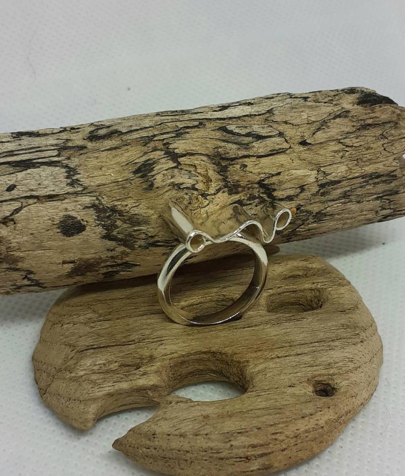 sterling Silber Ring Handgefertigt in Schottland von silverbinky