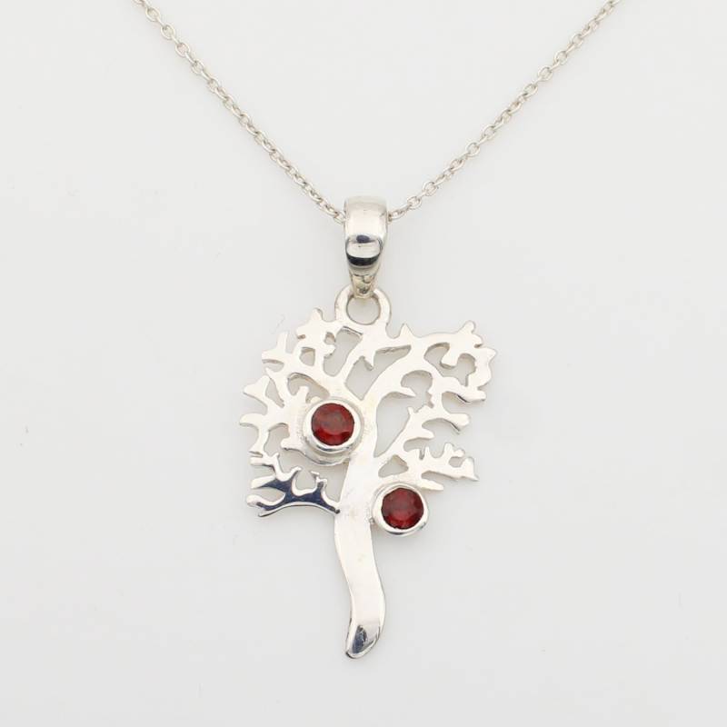 Granat Geschnitten Edelstein 925 Massive Silber Stempel Schmuck, Frauen Schmuck von silverjewelleryworld