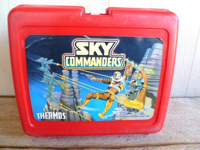 Sky Commanders Lunch Box Hanna Barbera 1987 Ohne Thermoskanne von silverliningtoys