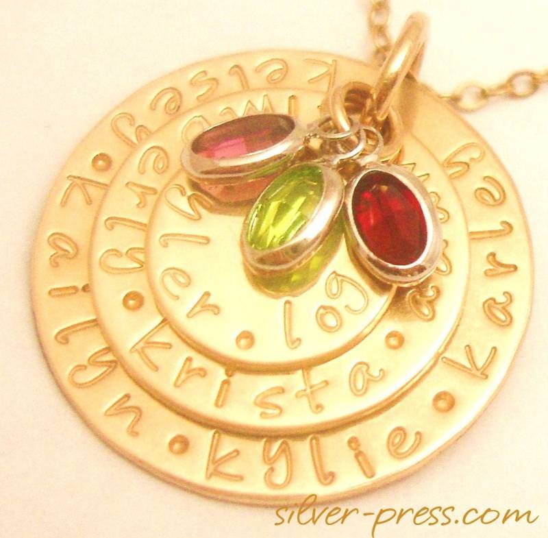 Das Nana Halskette.14K Handgearbeiteter Gestempelt Personalisierten Schmuck Großmutter Geschenk Für Mama Birthstones. Kostenloser Versand Das Nana Halskette.14K Handgearbeiteter Gestempelt Personalisierten Schmuck Großmutter Geschenk Für Mama Birthstones. Kostenloser Versand von silverpress
