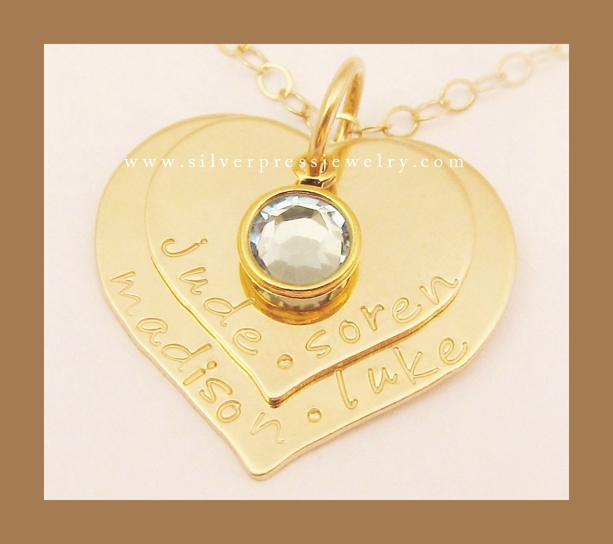 Gold Two Hearts Familie Geschichte Halskette 14K Gefüllt Personalisierte Hand Gestempelt Mom Geschenk Schmuck Andenken Sinnvolle Free Shipping Gold Two Hearts Familie Geschichte Halskette 14K Gefüllt Personalisierte Hand Gestempelt Mom Geschenk Schmuck Andenken Sinnvolle Free Shipping von silverpress