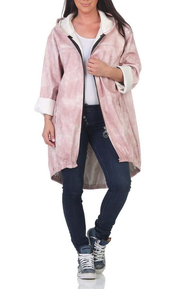 simaranda Regenjacke Damen Jacke 35346 38-42 Altrosa Unifarben von simaranda