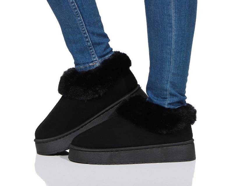 simaranda Damen Hausschuhe 862 38-39 Schwarz Hausschuh von simaranda