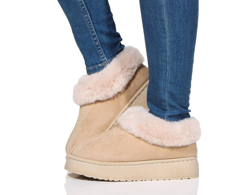 simaranda Damen Hausschuhe 862 38-39 Beige Hausschuh von simaranda