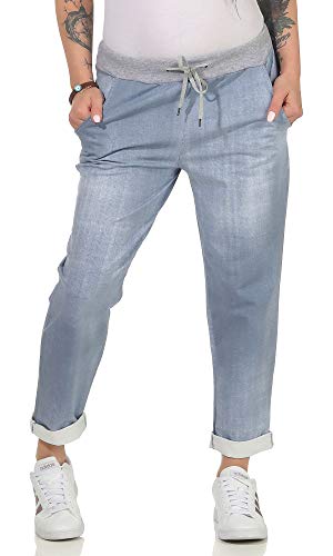 simaranda Damen Jogginhose im Boyfriend-Style Sweatpants für Freizeit Sport und Fitness 7 (Einheitsgröße 36-40, Modell 11) von simaranda