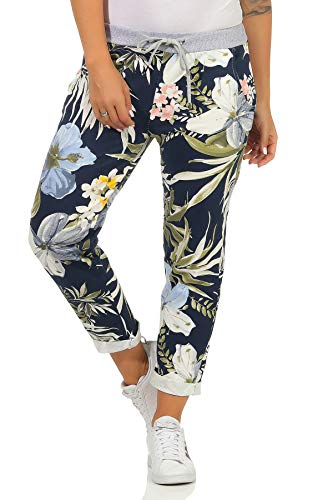 simaranda Damen Jogginhose im Boyfriend-Style Sweatpants für Freizeit Sport und Fitness 7 (Einheitsgröße 36-40, Modell 15) von simaranda