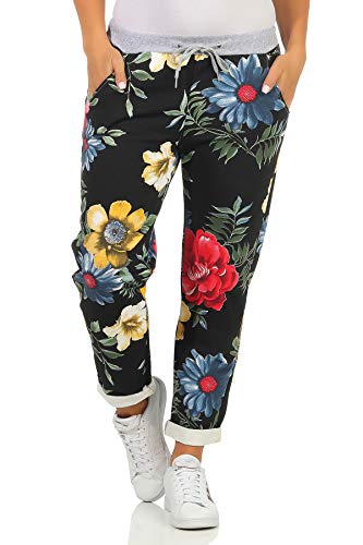 simaranda Damen Jogginhose im Boyfriend-Style Sweatpants für Freizeit Sport und Fitness 7 (Einheitsgröße 36-40, Modell 3) von simaranda