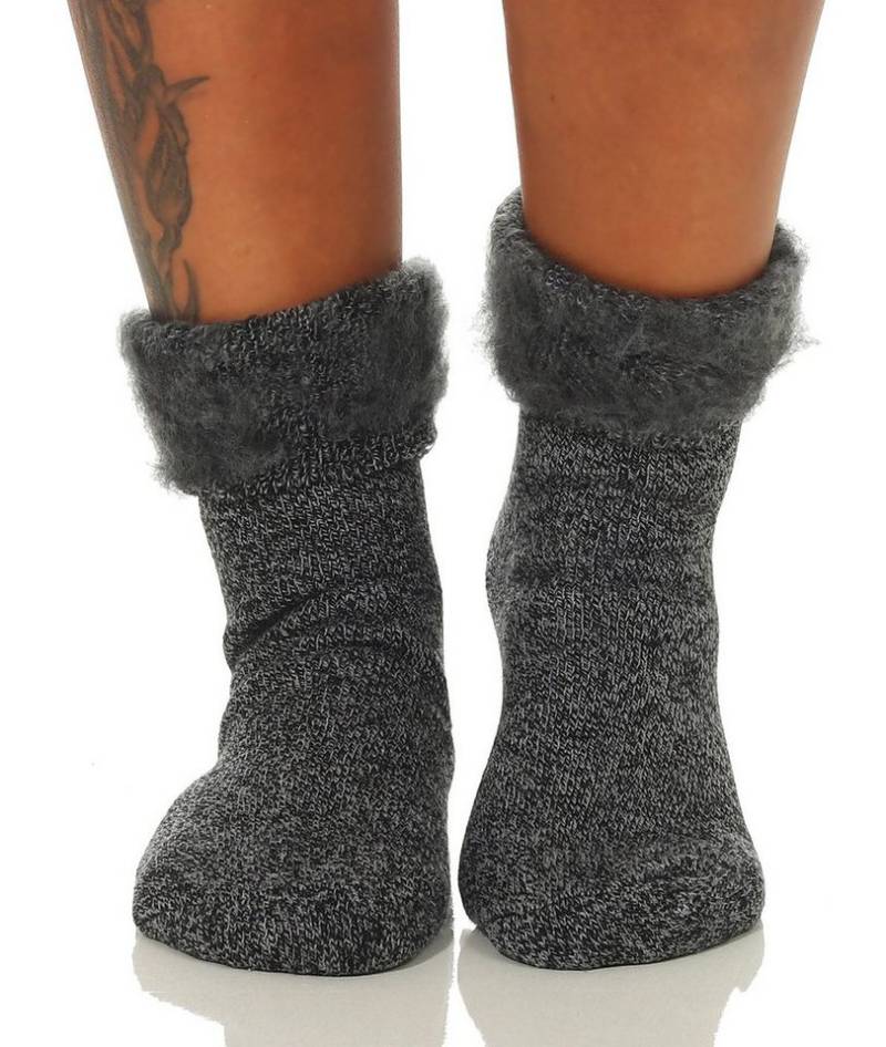 simaranda Thermosocken Herren Thermo Socken 8121 39-42 Dunkelgrau 1 Paar (1-Paar) von simaranda